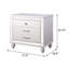 Table de chevet, blanc