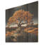 «Bonsai Tree Tranquility Expression I», art en bois d'arbre bonsaï sur bois de pin naturel-213193442