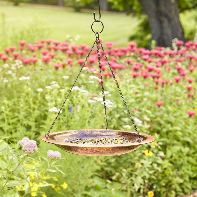 Lavendon Copper Hanging Birdbath