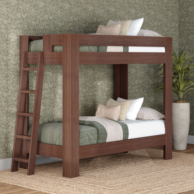 Olympic Twin XL Over Twin XL Bunk Bed with Ladder