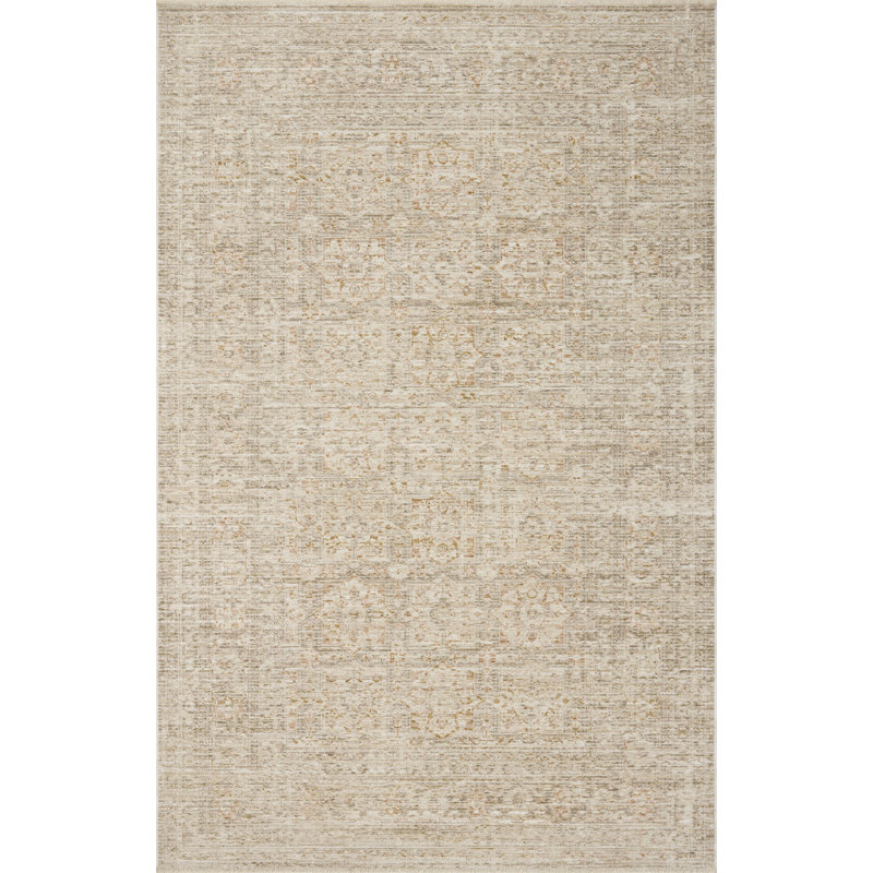 Loloi Elora Natural / Terracotta Area Rug, Natural / Terracotta 7'-10" x 10'-2"