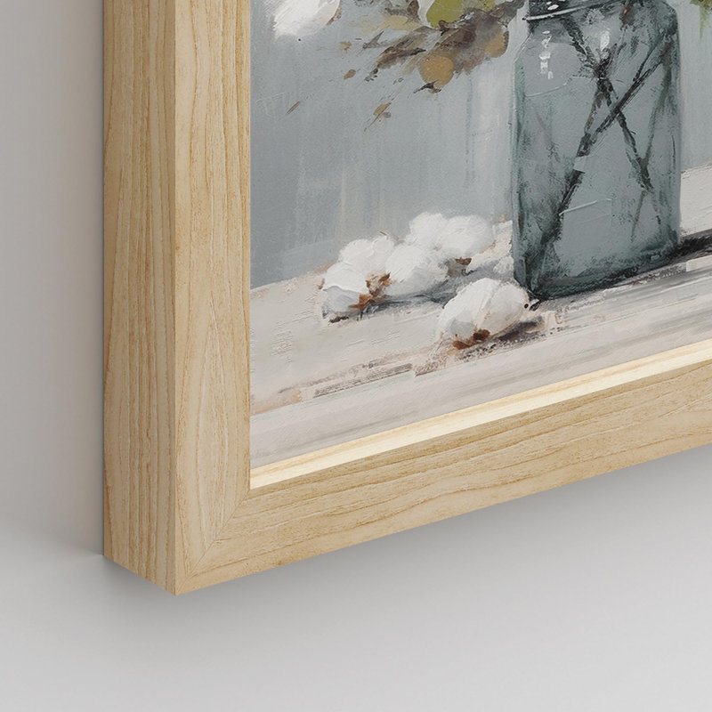 "Countryside Farm", impression sur bois encadrée sur papier, 4 pièces, Naturel, H 16 po x l 12 po