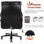 Chaise de bureau ergonomique en similicuir Lanyah-433444094