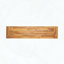 Banc à lattes Modern Modern avec plateau en bois d'acacia (ensemble de 2)