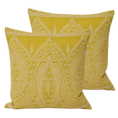 Paisley Square Cushion