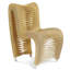 Seat Belt Cotton Upholstered Side Chair-49609743