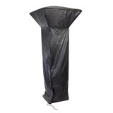 Full-Length Outdoor Vinyl Cover for Fire Sense Gas Patio Heaters with Square Reflectors