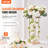 4PCS Gold Metal Column Wedding Flower Stand, 23.6inch High With Metal Laminate, Vase Geometric Centerpiece Stands, Cylindrical Floral Display Rack for Events Reception, Party Road Leads-94834162