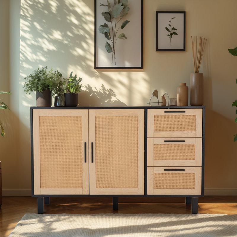 3 - Drawer Rectangle Accent Chest