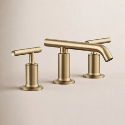 Purist 3-Hole Widespread Faucet with Drain