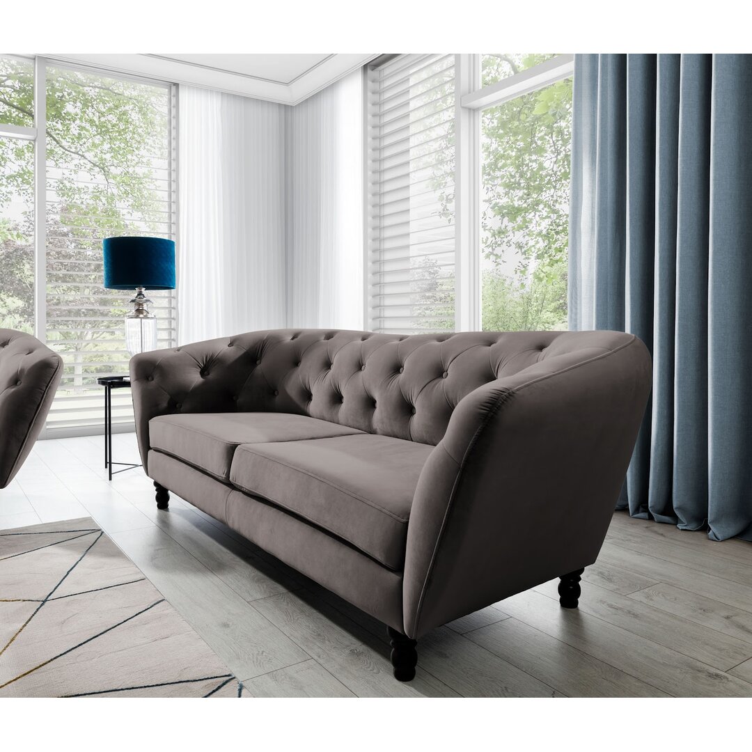 2-Sitzer Sofa Kenzo aus Samt