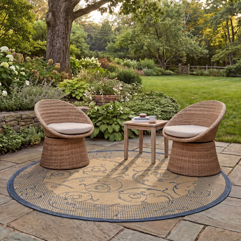 Amaad Performance Floral Indoor/Outdoor Area Rug