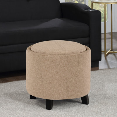 Repose-pieds avec plateau de rangement réversible Otsie