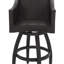 Tabouret de bar 30 po avec housses de coussin Sunbrella Fionnula-42121652