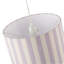 Linen Striped Lamp Shade With Fabric Inner By-2127463523