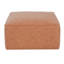 Repose-pieds carré en similicuir-306984851