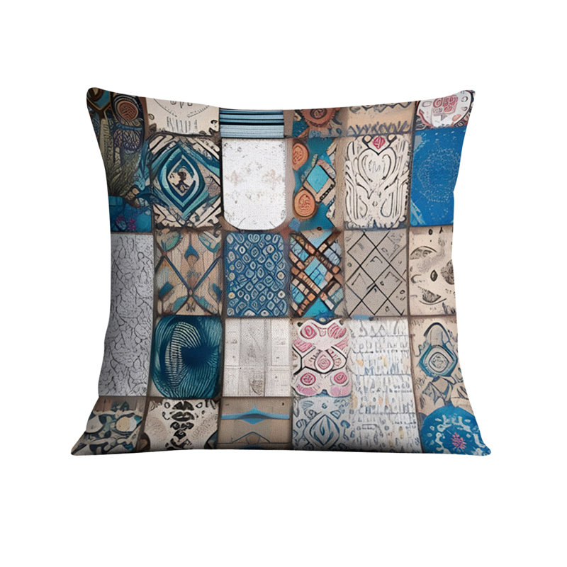 Coussin décoratif, H 20 po x l 20 po, Housse de coussin seulement - sans coussin