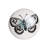 Handpainted Mushroom Knob