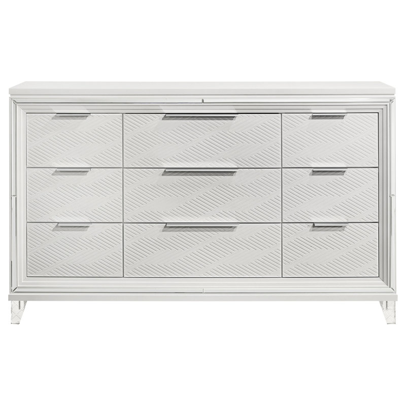  Commode 9 tiroirs Esat - blanc