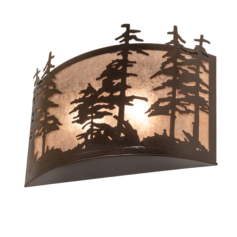 2 - Light Flush Mounted Sconce