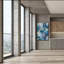 Art mural sur toile Dovecove «Beyond Blue Shells Light» par Jeanette Vertentes-1610794788