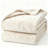 Beige King Size Fleece Bed Blanket, Lightweight Cozy Soft Warm Blanket for Bedroom, All-Season Decorative Blanket, Ideal Gift for Men and Women-137672078-137672075