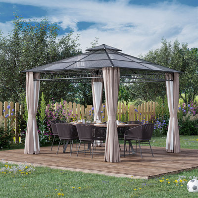 3m x 3m Metal Patio Gazebo