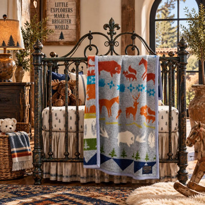 Pendleron Shared Paths Crib Blanket