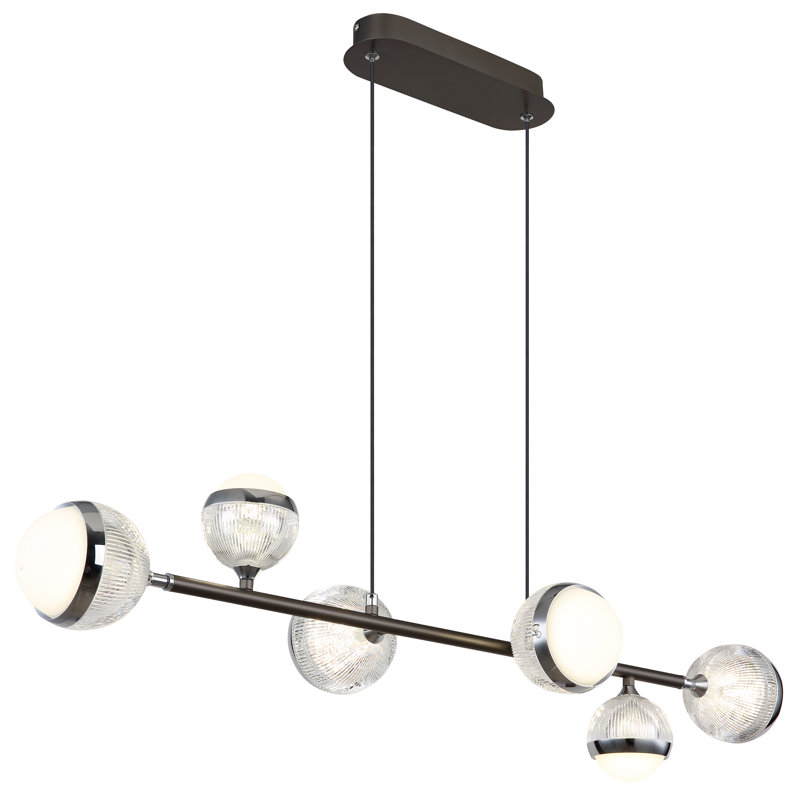 Najarian 1 - Light Brushed Brass LED Pendant