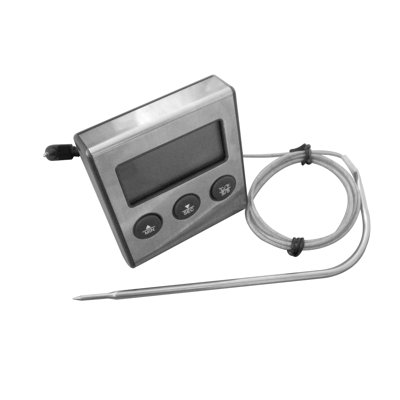 7 cm Digital-Bratenthermometer mit Timerfunktion