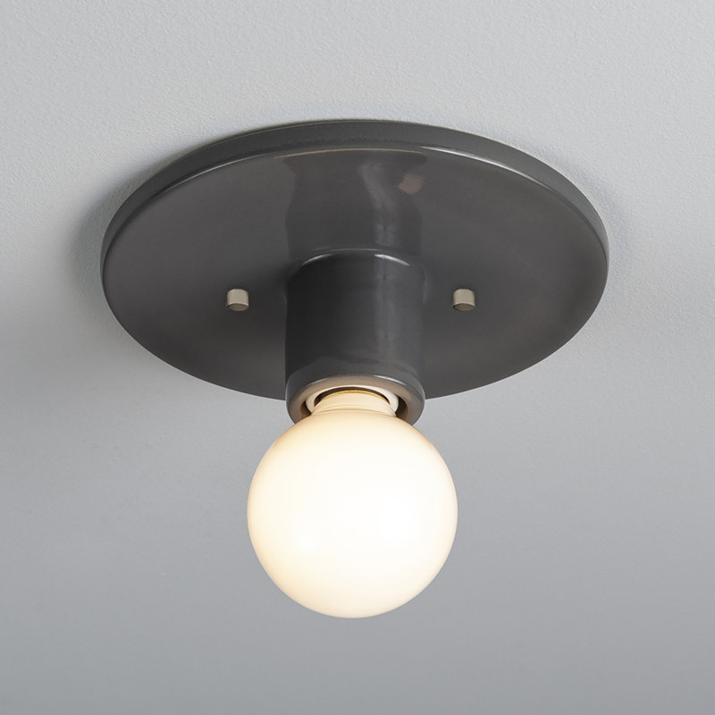 Plafonnier encastré 8 lumières Ambrette, Gris brillant