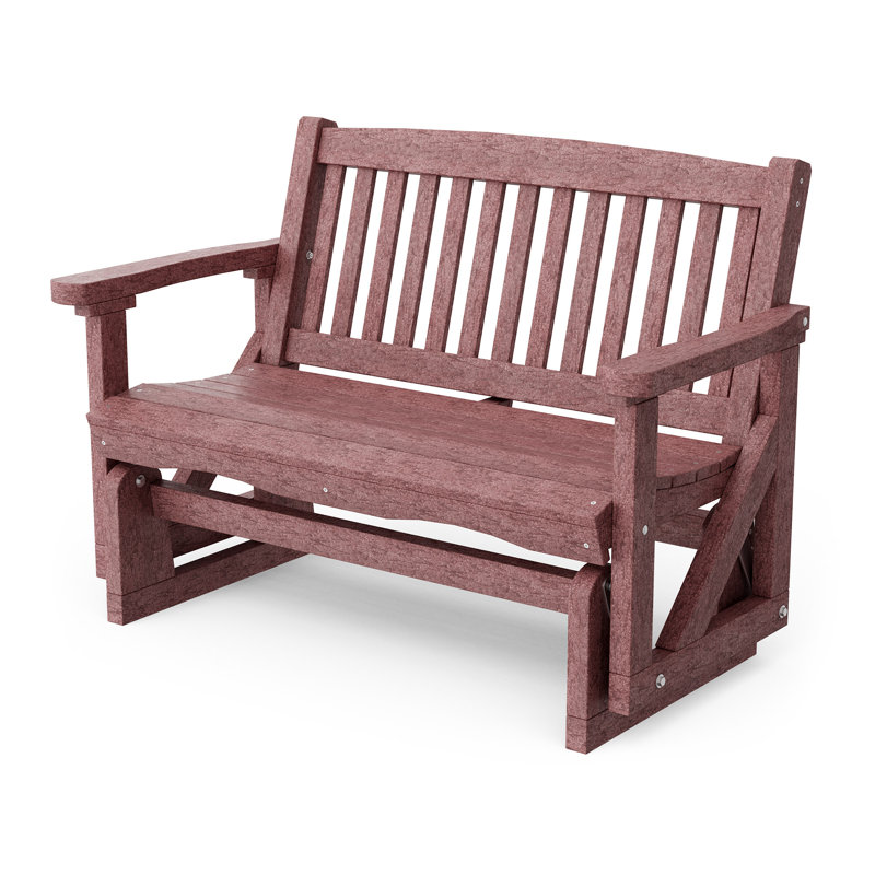 Fauteuil oscillant classique Mission, Bois de cerisier