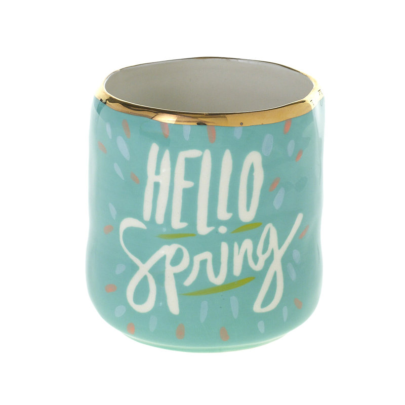 Happy Easter Pot 3.5"x 3.75"