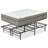 Ravenstein 12" Ultra Plush EuroTop Hybrid Mattress for Motion Isolation & Black 8" Box Spring-6893058