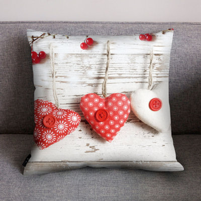 Print Case Polyester Sofa Car Cushion Cover Home Decor