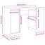 Desk 120X42x76 Cm Engineered Wood-1188274961