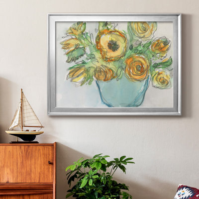 " Spring Floral Accent II " Painting Print