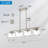 Yetkin 4 - Light Kitchen Island Pendant-1088958343