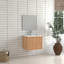 Ensemble de meuble-lavabo mural flottant