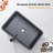 Schnappi 13 " Concrete Square Bathroom Sink
