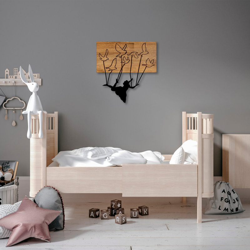 Décoration murale en bois