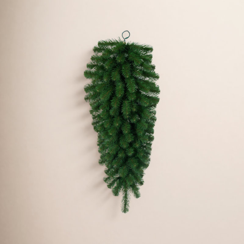 Ophelia & Co. 48" Deluxe Sequoia Pine Artificial Unlit Teardrop with 193 Realistic PVC Tips, 3 ft