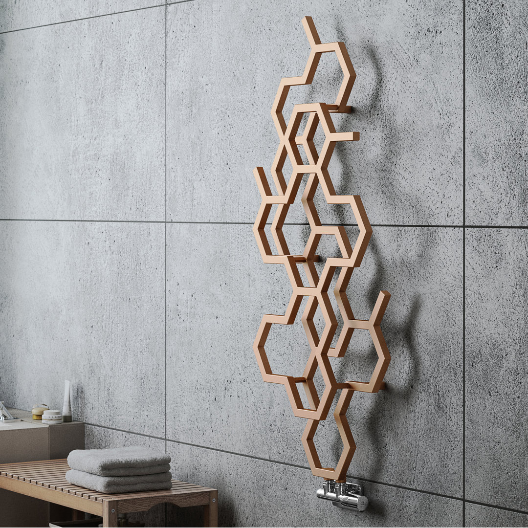 Hex Vertical Designer Radiator 1200Hx486W