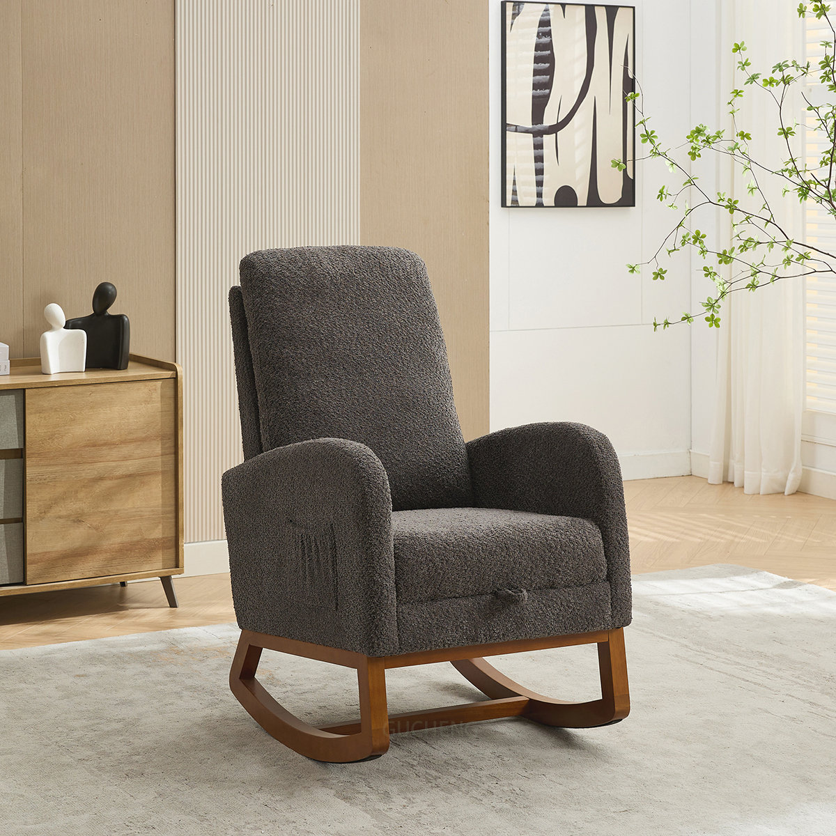 Isabelle & Max™ Comfortable Rocking Chair for Relaxation, Ideal for ...