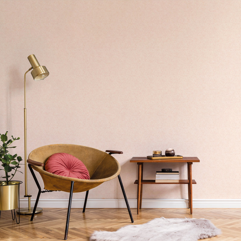 Amalburga 10m x 53cm Matte Wallpaper Roll, Pink