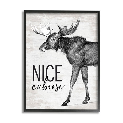 " Nice Caboose Lake House " by Lettered And Lined