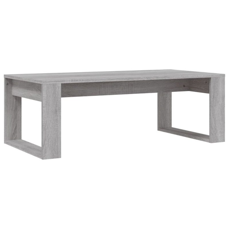 Ocia Sled Coffee Table, Grey Sonoma