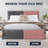 Stretchy Slipcover for Bed Headboard & Frame - Easy to Clean & Durable - Comfort Collection-110652422-51371086