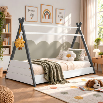 Single (3') Solid Wood Tent Bed