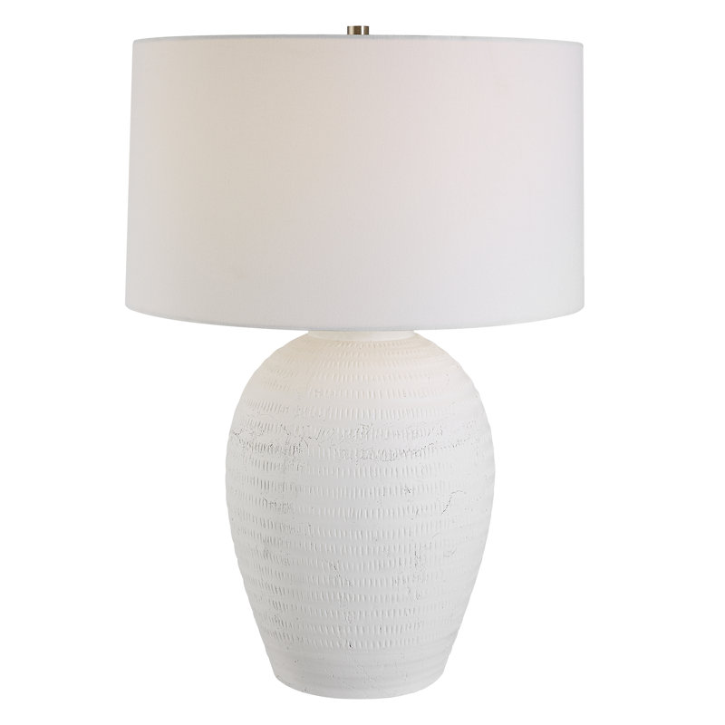 Lampe de table en céramique Stannos Tamica